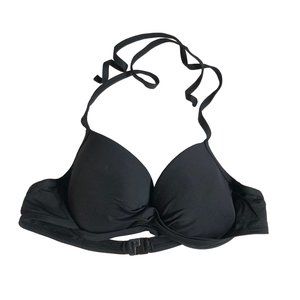 Atmosphere Bikini Top Halter Underwire Padding Black 6
